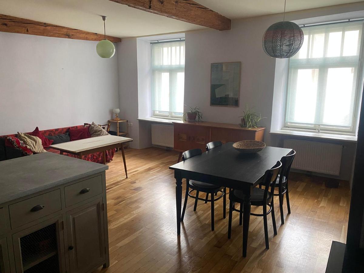 Vintage Charm Apartment Ljubljana Bagian luar foto